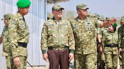 Pastikan Kesiapan Prajurit, Wapang TNI Bersama Menhan Tinjau Marshalling Area Yonif TP 937/Satria Kalijaga Pastikan Kesiapan Prajurit, Wapang TNI Bersama Menhan Tinjau Marshalling Area Yonif TP 937/Satria Kalijaga