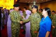 Irjen TNI Pimpin Laporan Korps Kenaikan Pangkat 105 Pati TNI