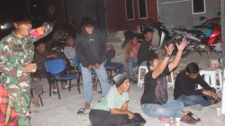 Kodim 0913/PPU Perkuat Silaturahmi melalui Nobar Piala Dunia Bersama