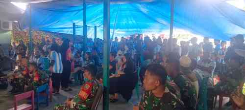 Tumbuhkan Semangat Kebersamaan, Kodim 1710/Mimika Kembali Gelar Nobar Piala Dunia Bersama Masyarakat Tumbuhkan Semangat Kebersamaan, Kodim 1710/Mimika Kembali Gelar Nobar Piala Dunia Bersama Masyarakat