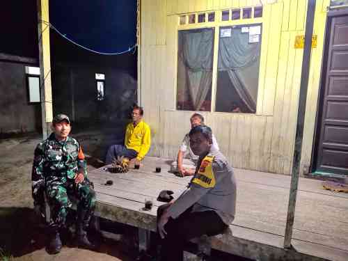 Patroli Malam Babinsa Desa Sidomulyo, Wujud Nyata Pengabdian TNI Menjaga Stabilitas Wilayah