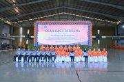 Olahraga Bersama Warnai Peringatan HUT Ke-38 Yasarini di Lanud Sultan Hasanuddin