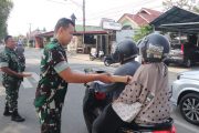 Jum’at Berkah, Kodim 0908/Bontang Tebar Kepedulian Melalui Aksi Berbagi