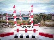 Warga Kampung Jimbi Sambut Gembira Rampungnya Pembangunan Jembatan Beton
