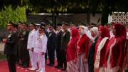 Dandim 0808/Blitar Ikuti Upacara HUT RI Ke-81 Dan Ziarah Nasional Di Makam Bung Karno