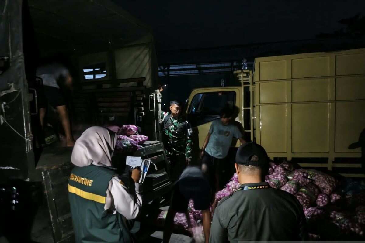 Pencegahan Impor Bawang Ilegal di Natuna Pencegahan Impor Bawang Ilegal di Natuna