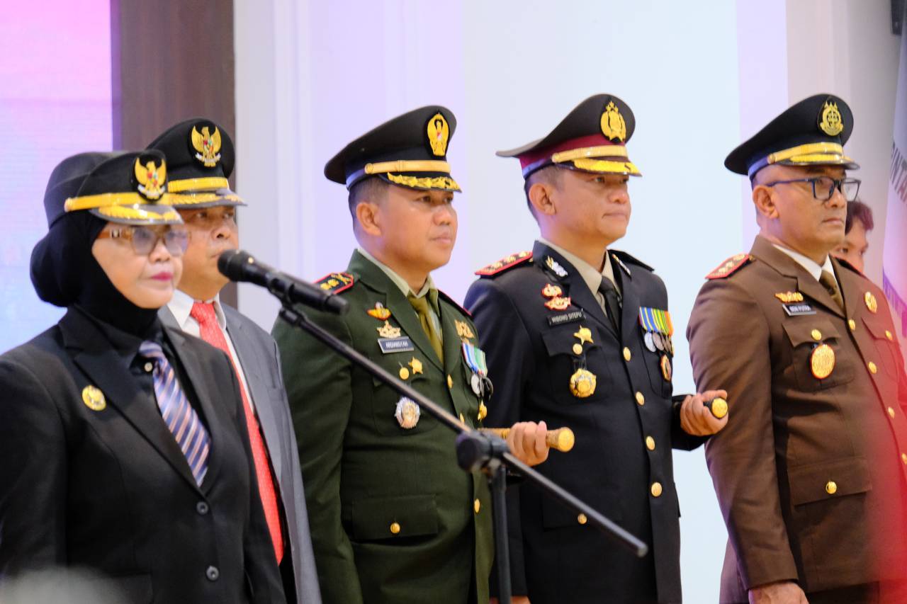 Dandim 0908/Bontang Hadiri Pengukuhan Paskibraka Kota Bontang Tahun 2026