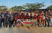 Smash Hangat Turnamen Voli TMMD 129 Bojonegoro Rajut Kebersamaan Warga Kesongo