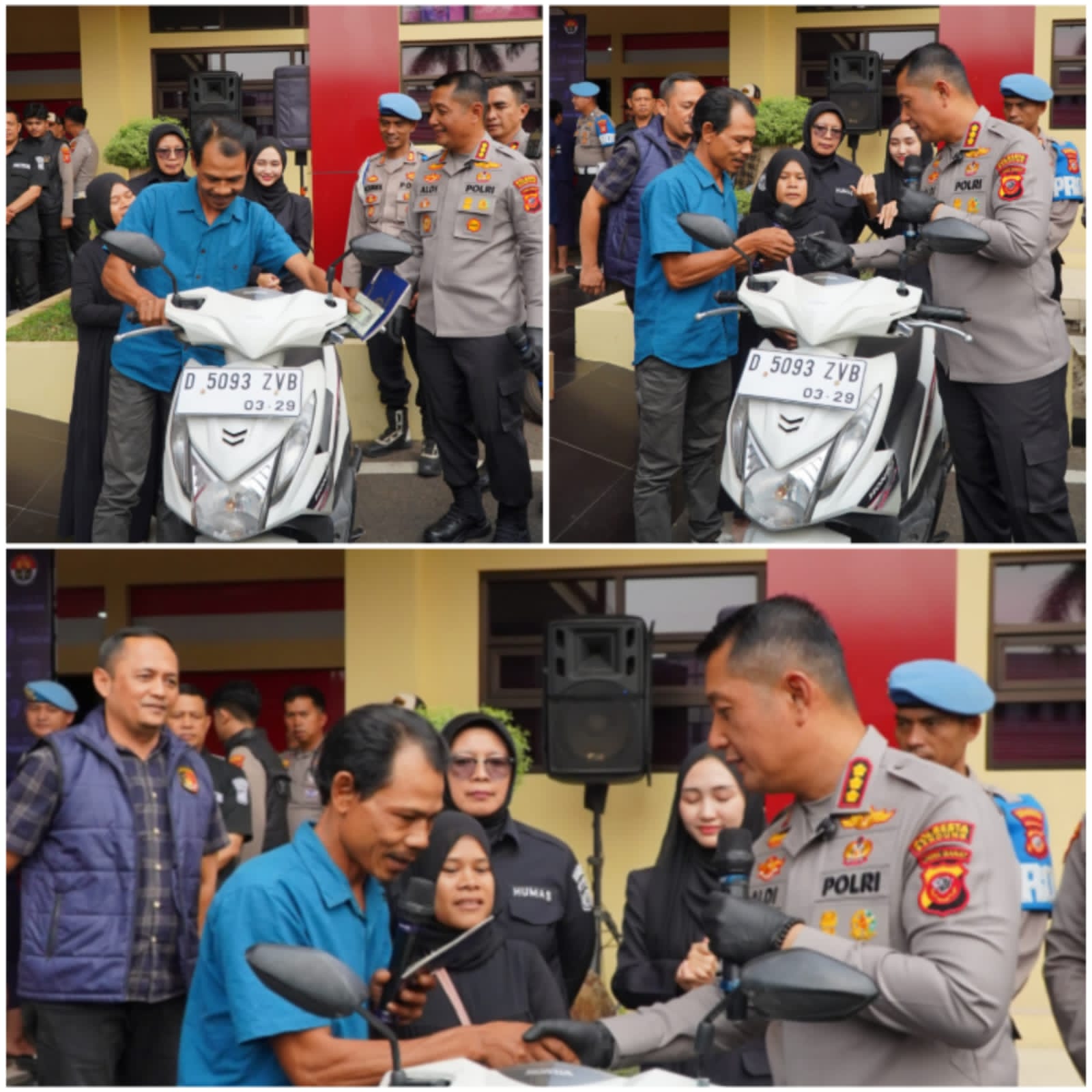 Dua Pekan Hilang Dicuri, Motor Warga Bandung Akhirnya Kembali Berkat Polisi Dua Pekan Hilang Dicuri, Motor Warga Bandung Akhirnya Kembali Berkat Polisi