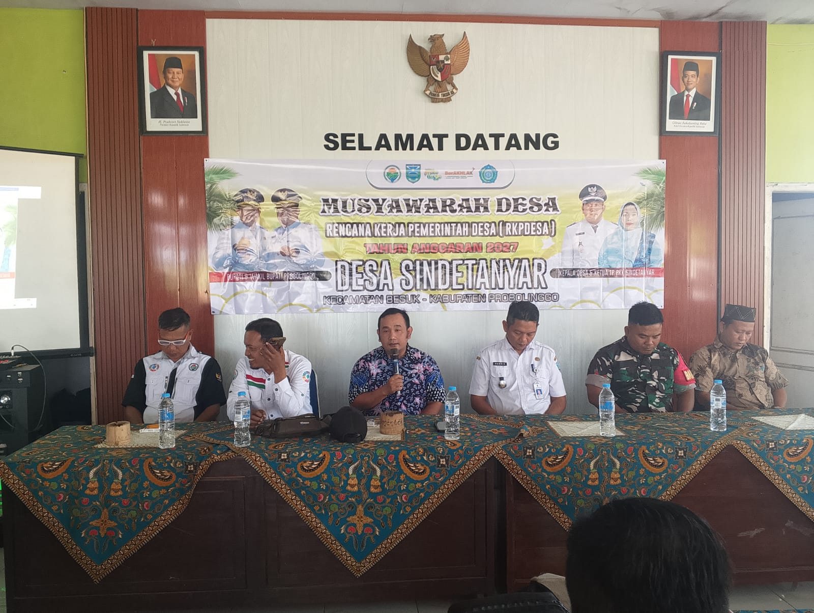 Kawal Pembangunan Wilayah, Koramil Besuk Hadiri Musyawarah Desa Penyusunan RKPDES Kawal Pembangunan Wilayah, Koramil Besuk Hadiri Musyawarah Desa Penyusunan RKPDES