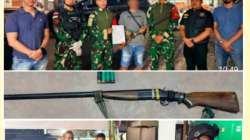 Gagalkan Peredaran Senjata Ilegal, Sweeping Gabungan Satgas Yonarmed 13/Nanggala dan Bea Cukai Nanga Badau Amankan 1 Pucuk Senjata Rakitan beserta 4 Butir Munisi Gagalkan Peredaran Senjata Ilegal, Sweeping Gabungan Satgas Yonarmed 13/Nanggala dan Bea Cukai Nanga Badau Amankan 1 Pucuk Senjata Rakitan beserta 4 Butir Munisi