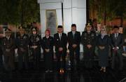 Bersama Jajaran Forkopimda, Dandim Bojonegoro Ikuti Apel Kehormatan dan Renungan Suci di TMP