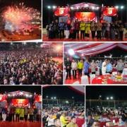 Danrem 132/Tadulako Hadiri Perayaan HUT ke-1 Kodam XXIII/Palakawira, Pesta Rakyat Semarakkan kota Palu