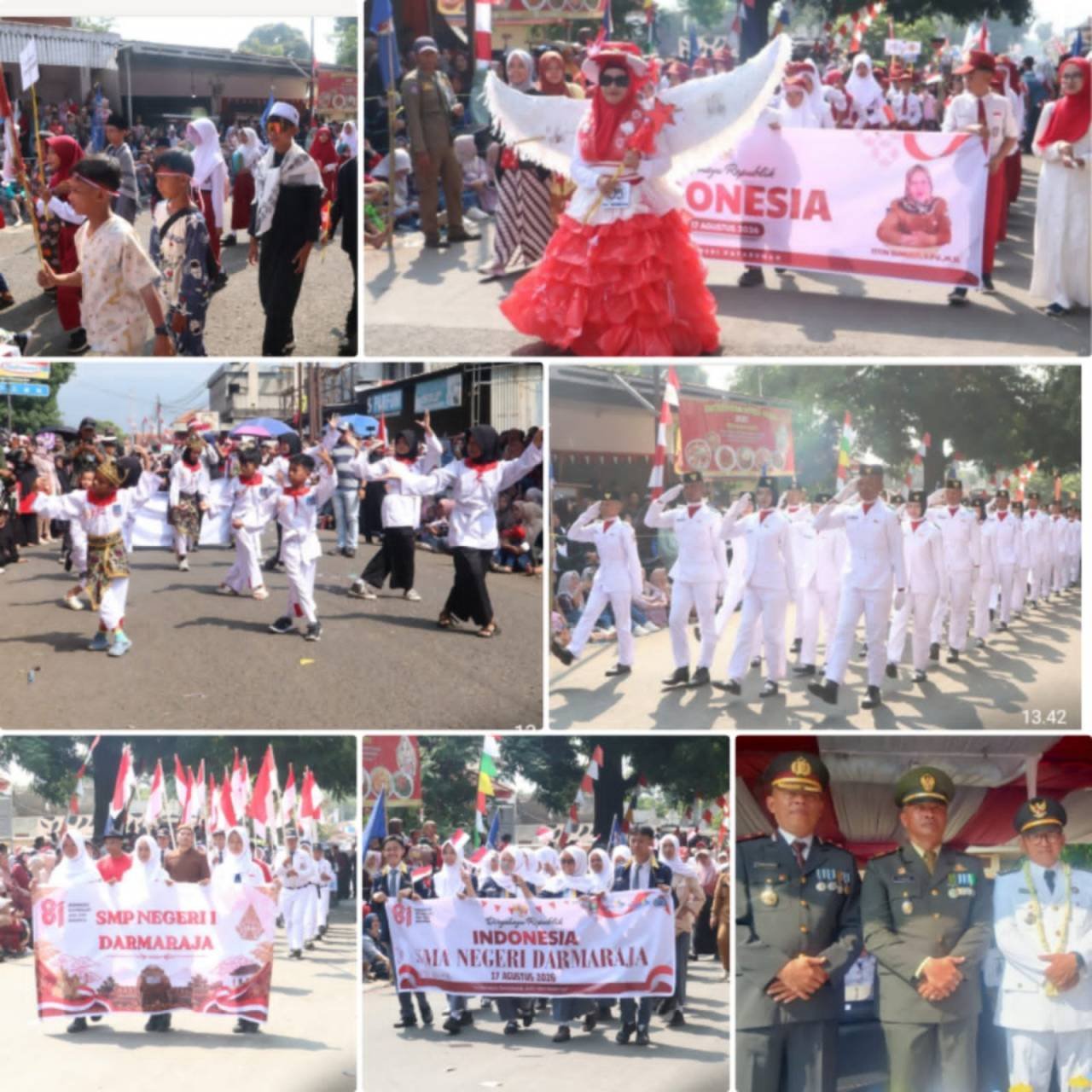 Karnaval Meriah Warnai HUT Ke-81 RI Tingkat Kecamatan Darmaraja Karnaval Meriah Warnai HUT Ke-81 RI Tingkat Kecamatan Darmaraja