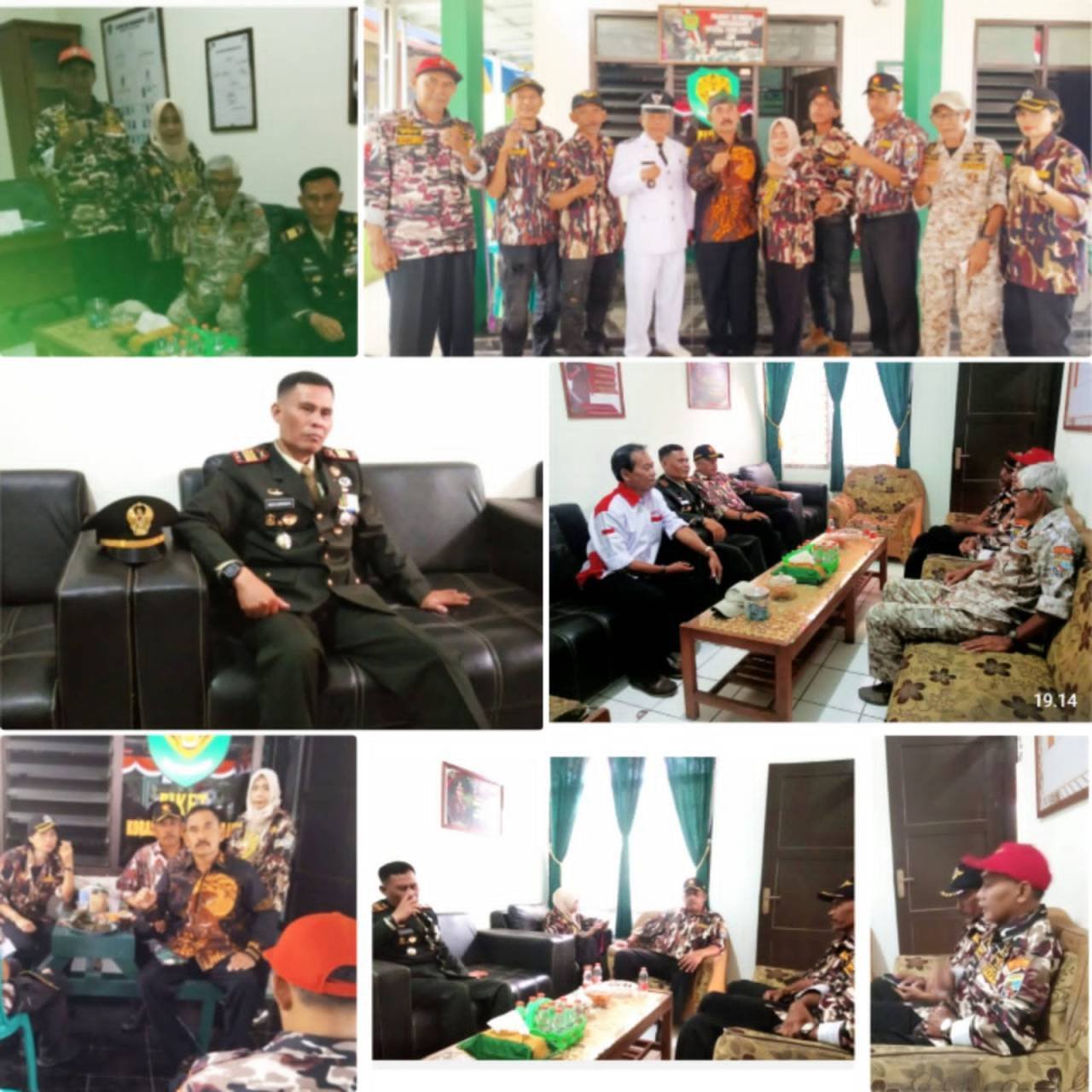 FKPPI 1010 Situraja Gelar Silaturahim dengan Danramil Baru dan Mantan Danramil