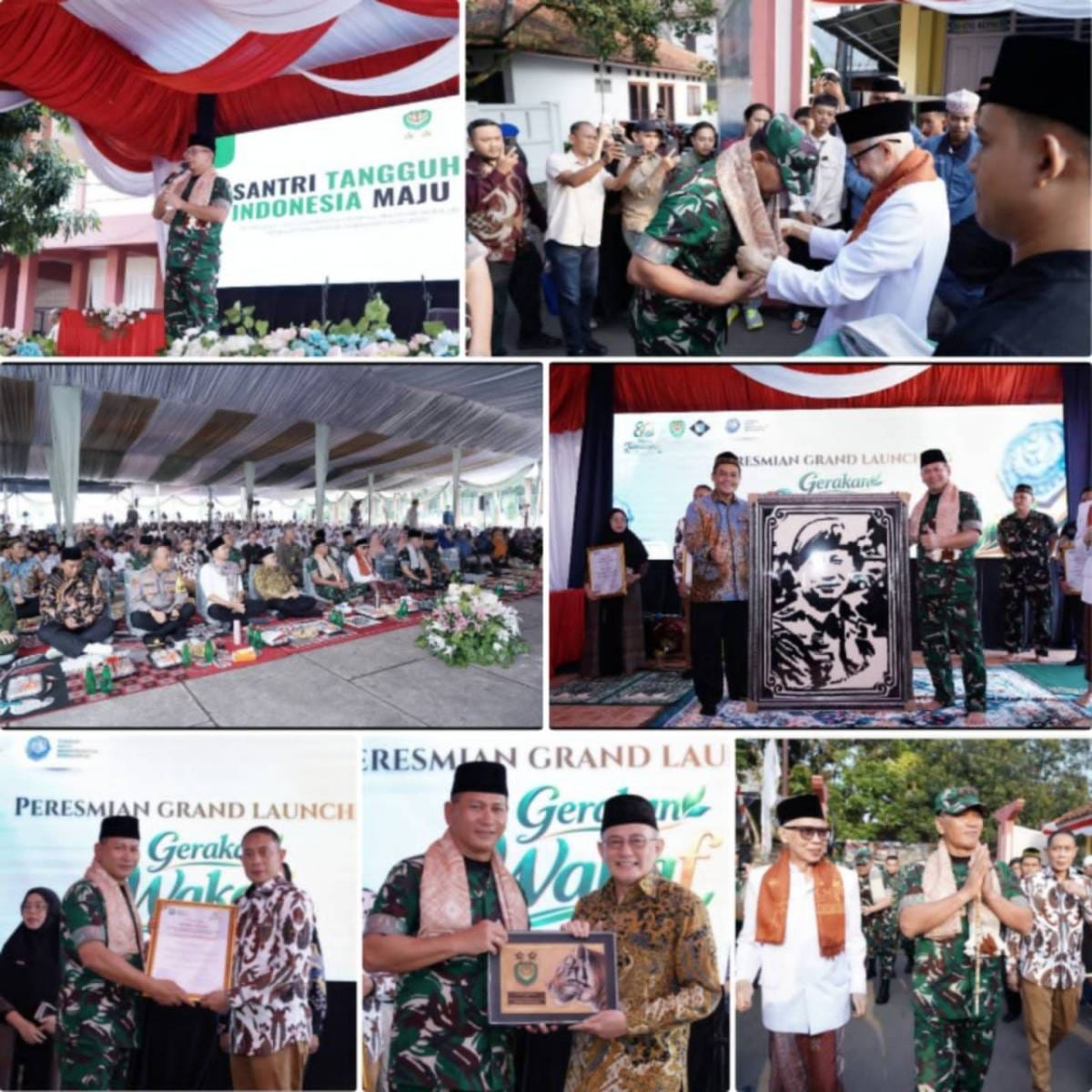 Pangdam III/Siliwangi Kunjungi Tanwiriyyah Cianjur, Tekankan Peran Santri dalam Menjaga Persatuan Dan Kemajuan Bangsa