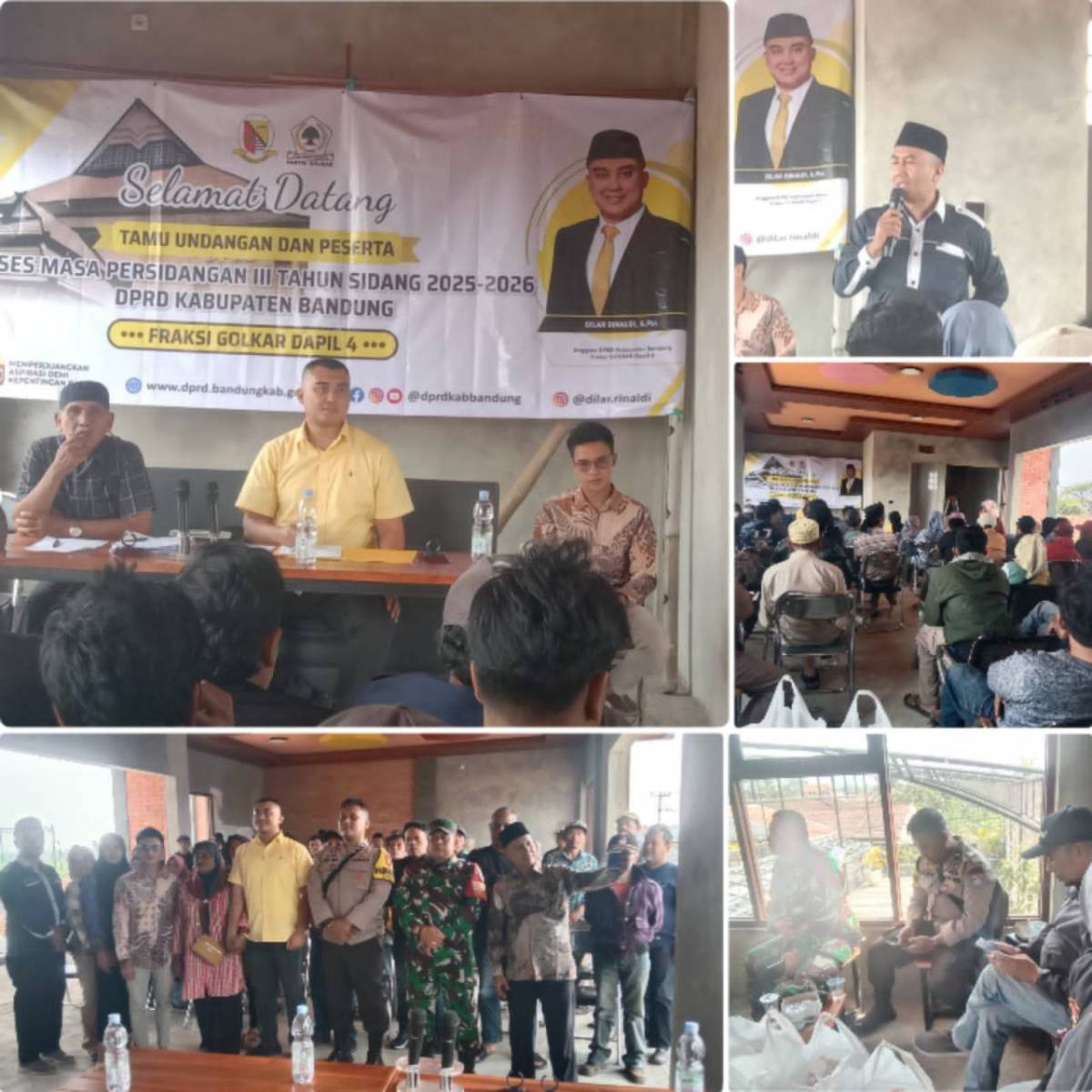 DPRD Kabupaten Bandung Gelar Reses Masa Persidangan III 2025-2026, Fraksi Golkar Dapil 4 Serap Aspirasi Warga DPRD Kabupaten Bandung Gelar Reses Masa Persidangan III 2025-2026, Fraksi Golkar Dapil 4 Serap Aspirasi Warga