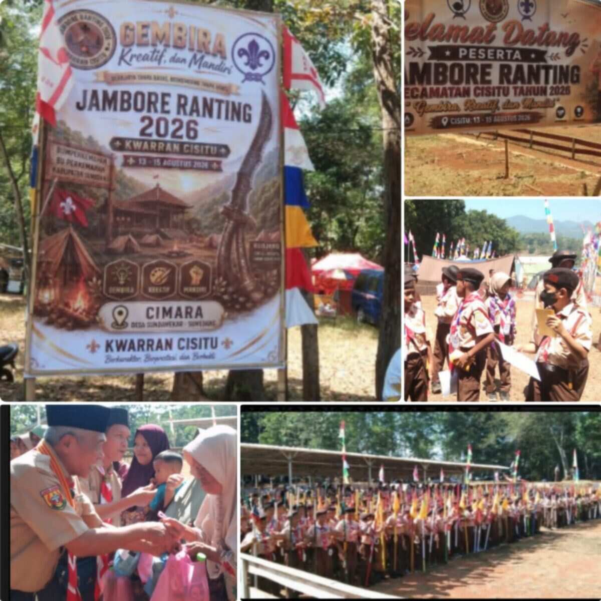 JAMBORE Ranting Kecamatan Cisitu Kabupaten Sumedang Mampu Kembangkan Inovasi, Kemampuan Siswa Dibidang Extra Kurikuler JAMBORE Ranting Kecamatan Cisitu Kabupaten Sumedang Mampu Kembangkan Inovasi, Kemampuan Siswa Dibidang Extra Kurikuler