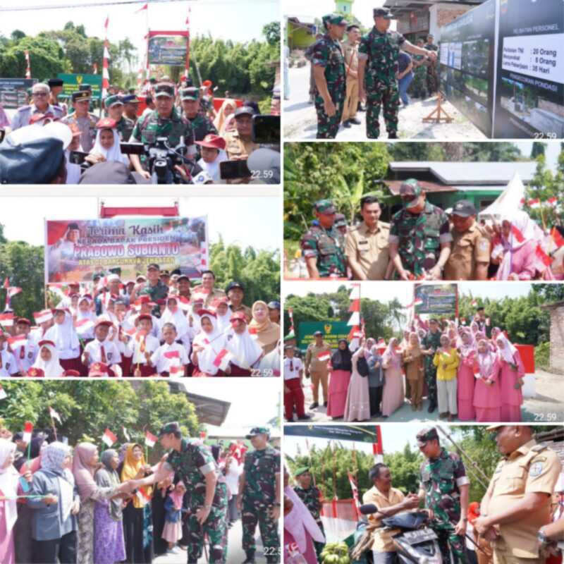 Pangdam I/BB Resmikan Jembatan Perintis Tumpatan Nibung Deli Serdang, Buka Akses Warga Pangdam I/BB Resmikan Jembatan Perintis Tumpatan Nibung Deli Serdang, Buka Akses Warga