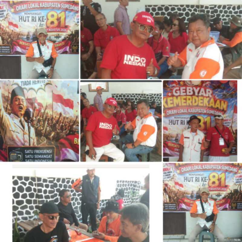 ORARI Lokal Sumedang YH1AL Gelar "Gebyar Kemerdekaan" Sambut HUT RI Ke-81