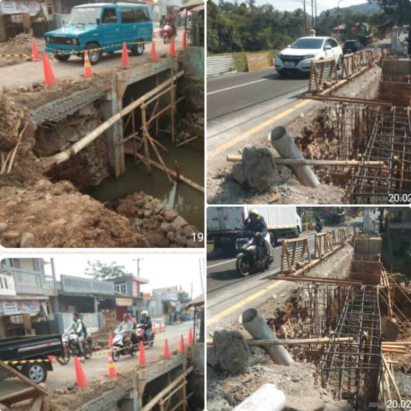 Pengendara Jalan Raya Di Mohon Agar Hati – Hati Dan Waspada, Titik di Jalur Jalan Raya Dan Jembaran Sumedang Timur Sedang Ada Perbaikan, Tanpa Ada Pengaman Dan Rambu Safety