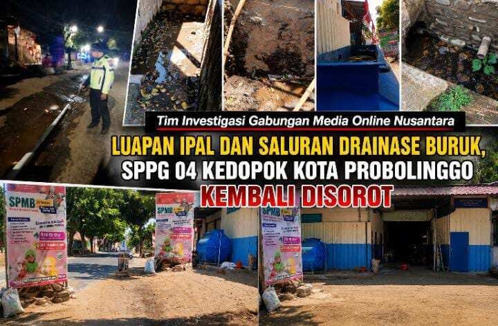 Dugaan Luapan IPAL SPPG 04 Kedopok, Tim Temukan Tanah Karungan di Sekitar Lokasi
