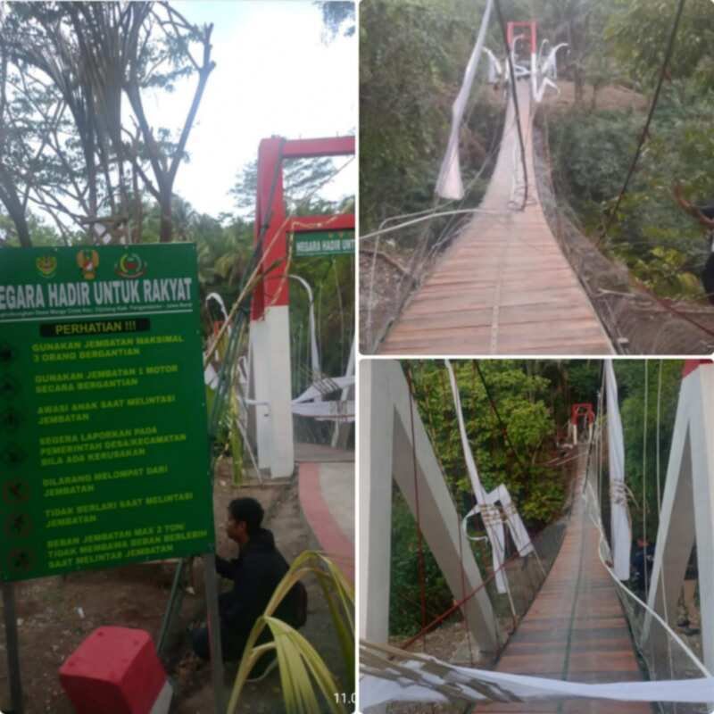 Jembatan Pongpet Miring Saat Peresmian, TNI AD Luruskan Fakta Kondisi dan Penyebabnya Jembatan Pongpet Miring Saat Peresmian, TNI AD Luruskan Fakta Kondisi dan Penyebabnya