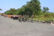Hadapi Bencana,  Anggota Kodim 0913/PPU Ikuti Latihan Kesiapsiagaan Bencana