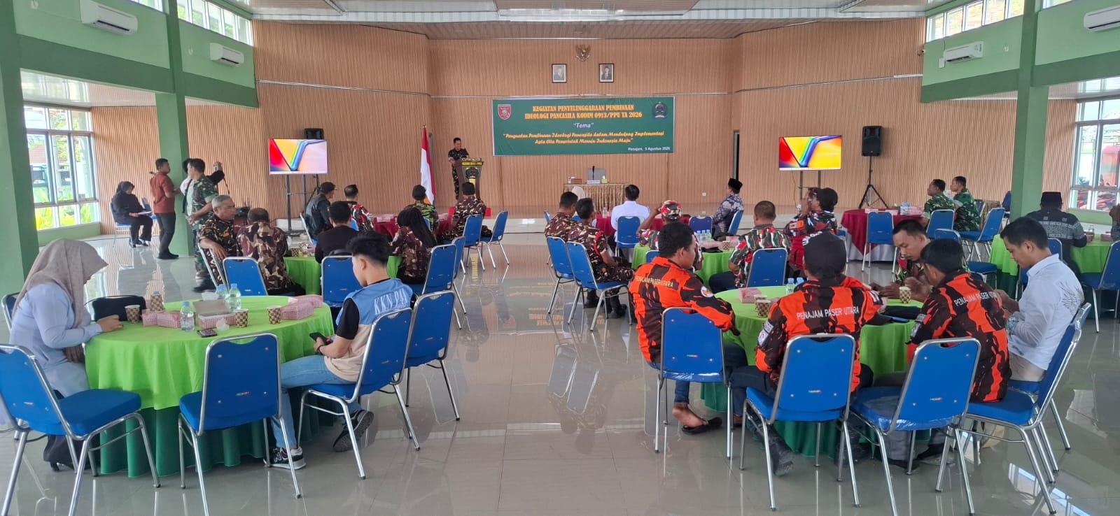 Dukung Implementasi Asta Cita Pemerintah, Kodim 0913/PPU Selenggarakan Pembinaan Idiologi Pancasila