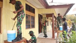 Kodim 1714/PJ Gelar Karya Bakti Merah Putih SMP Negeri 1 Mulia Kab. Puncak Jaya Kodim 1714/PJ Gelar Karya Bakti Merah Putih SMP Negeri 1 Mulia Kab. Puncak Jaya