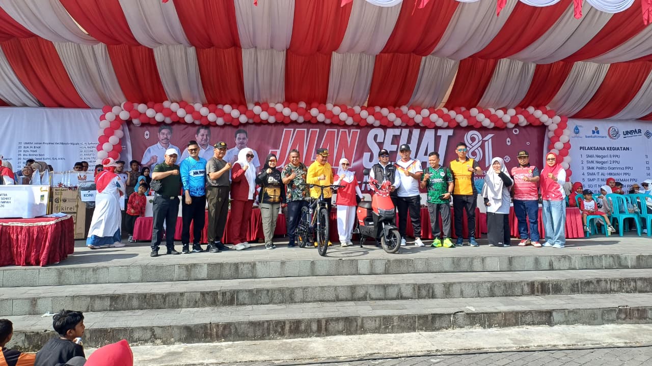 Jelang HUT ke-81 Kemerdekan RI, Danramil Penajam Ikuti Jalan Sehat Nipah-Nipah Jelang HUT ke-81 Kemerdekan RI, Danramil Penajam Ikuti Jalan Sehat Nipah-Nipah
