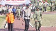Deteksi Hadapai Bencana, Kodim 0913/PPU Ikuti Apel Gelar Kesiapsiagaan Tanggap Darurat Bencana