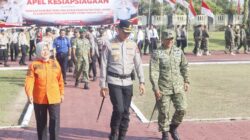 Deteksi Hadapai Bencana, Kodim 0913/PPU Ikuti Apel Gelar Kesiapsiagaan Tanggap Darurat Bencana