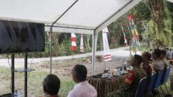 Launching 2.500 Jembatan Garuda, Bersama Forkopimda Dandim 0913/PPU Ikuti Zoom Meeting Dengan Presiden RI