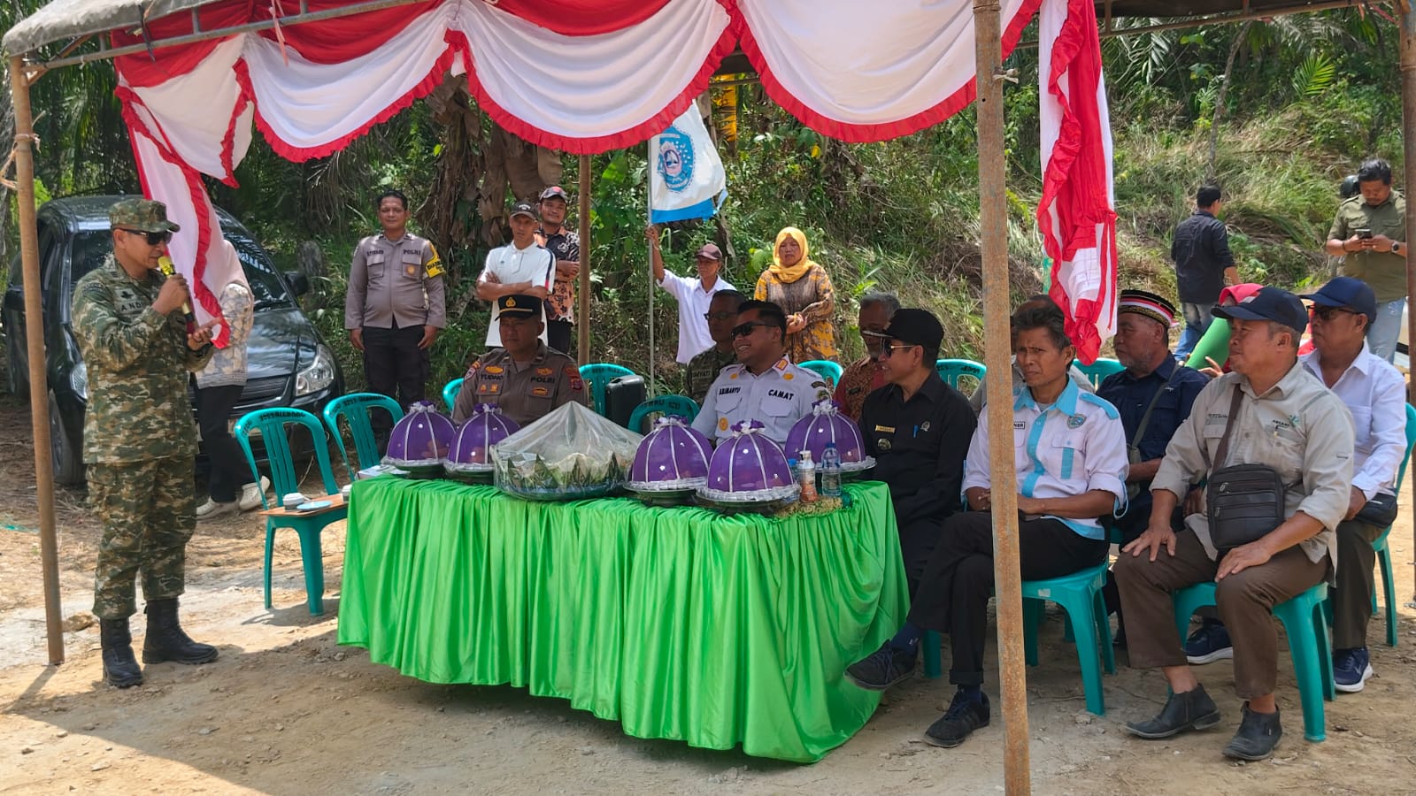 Launching 2.500 Jembatan Garuda Oleh Presiden,Termasuk Desa Binuang Sepaku Di Resmikan