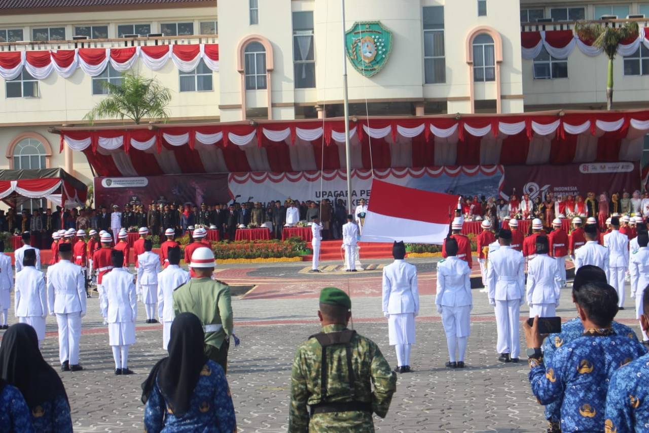 Sambut HUT ke-81 RI, Personil Kodim 0913/PPU Ikuti Upacara Detik-detik Proklamasi di Kab PPU Sambut HUT ke-81 RI, Personil Kodim 0913/PPU Ikuti Upacara Detik-detik Proklamasi di Kab PPU