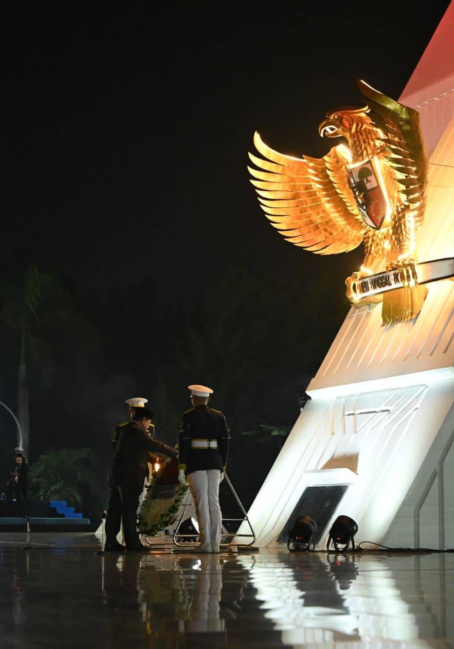 Jelang HUT ke-81 RI, Panglima TNI Ikuti Ziarah Nasional dan Renungan Suci