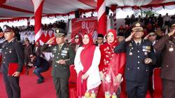 Dandim 0908/Bontang Hadiri Upacara Peringatan Detik-Detik Proklamasi HUT Ke-81 Kemerdekaan RI