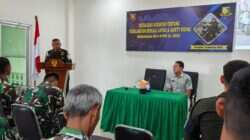 Prajurit Kodim 0913/PPU Ikuti Sosialisasi Keselamatan Berlalu Lintas & Safty Riding