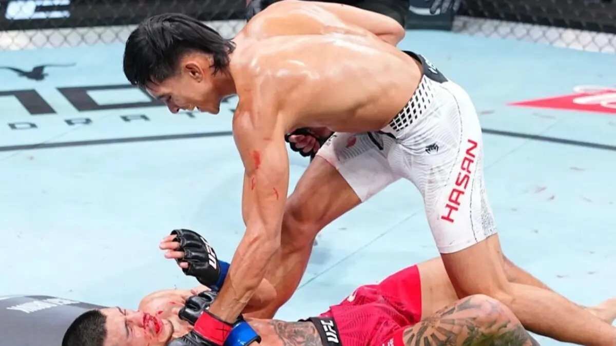 Kemenangan Bersejarah Bilal Hasan di UFC Kemenangan Bersejarah Bilal Hasan di UFC