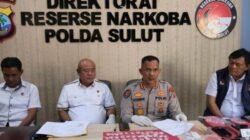 Pengungkapan Tiga Kasus Narkoba oleh Polda Sulut
