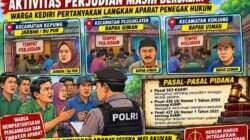 Aktivitas Perjudian Jadi Sorotan, Pengawasan Aparat di Kediri Dipertanyakan
