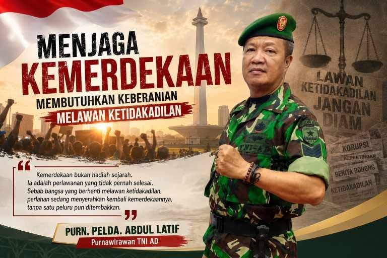 HUT ke-81 RI, Abdul Latif: Kemerdekaan Harus Dirawat dari Generasi ke Generasi