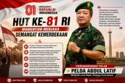 HUT RI ke-81, Pelda Abdul Latif Dorong Masyarakat Berani Menjaga Kepentingan Bersama