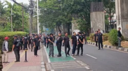 Pengamanan di Arah DPR RI Pengamanan di Arah DPR RI