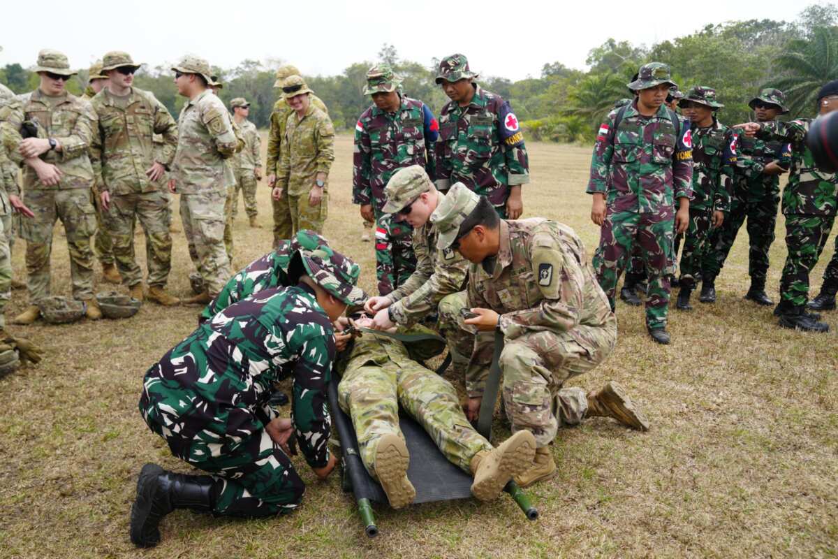TNI Gelar Air Medevac Dalam Latihan Multinasional SGS 2026 TNI Gelar Air Medevac Dalam Latihan Multinasional SGS 2026