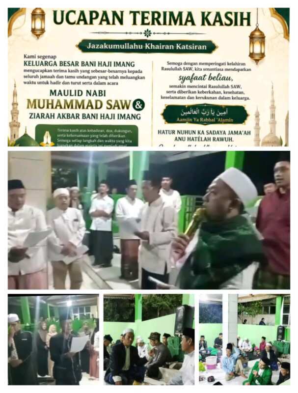 Maulid Nabi Muhammad SAW & Ziarah Akbar Bani Haji Imang : Pererat Silahturahmi Dan Kecintaan Kepada Rasulluloh Maulid Nabi Muhammad SAW & Ziarah Akbar Bani Haji Imang : Pererat Silahturahmi Dan Kecintaan Kepada Rasulluloh