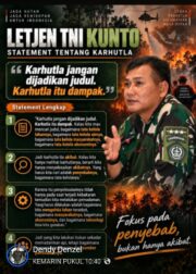 LETJEN TNI KUNTO: JANGAN JADIKAN KARHUTLA SEBAGAI “JUDUL”, FOKUS PADA PENYEBABNYA