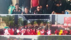 Ribuan Masyarakat Desa Sibanteng Tumpah Ruah Memadati Lapangan Desa, d Dalam Rangka ” Pesta Rakyat ” Menyambut Hut ,RI Ke 81