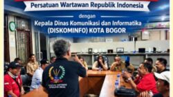 Audensi Sinergitas PWRI BOGOR RAYA Dengan Kadis Informasi Dan Komunikasi Kota Bogor